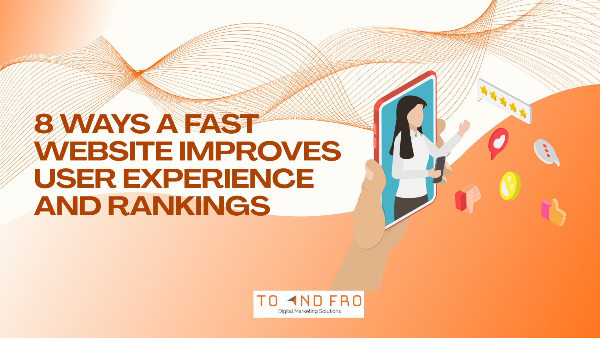 Fast website improves user experience and ranking
