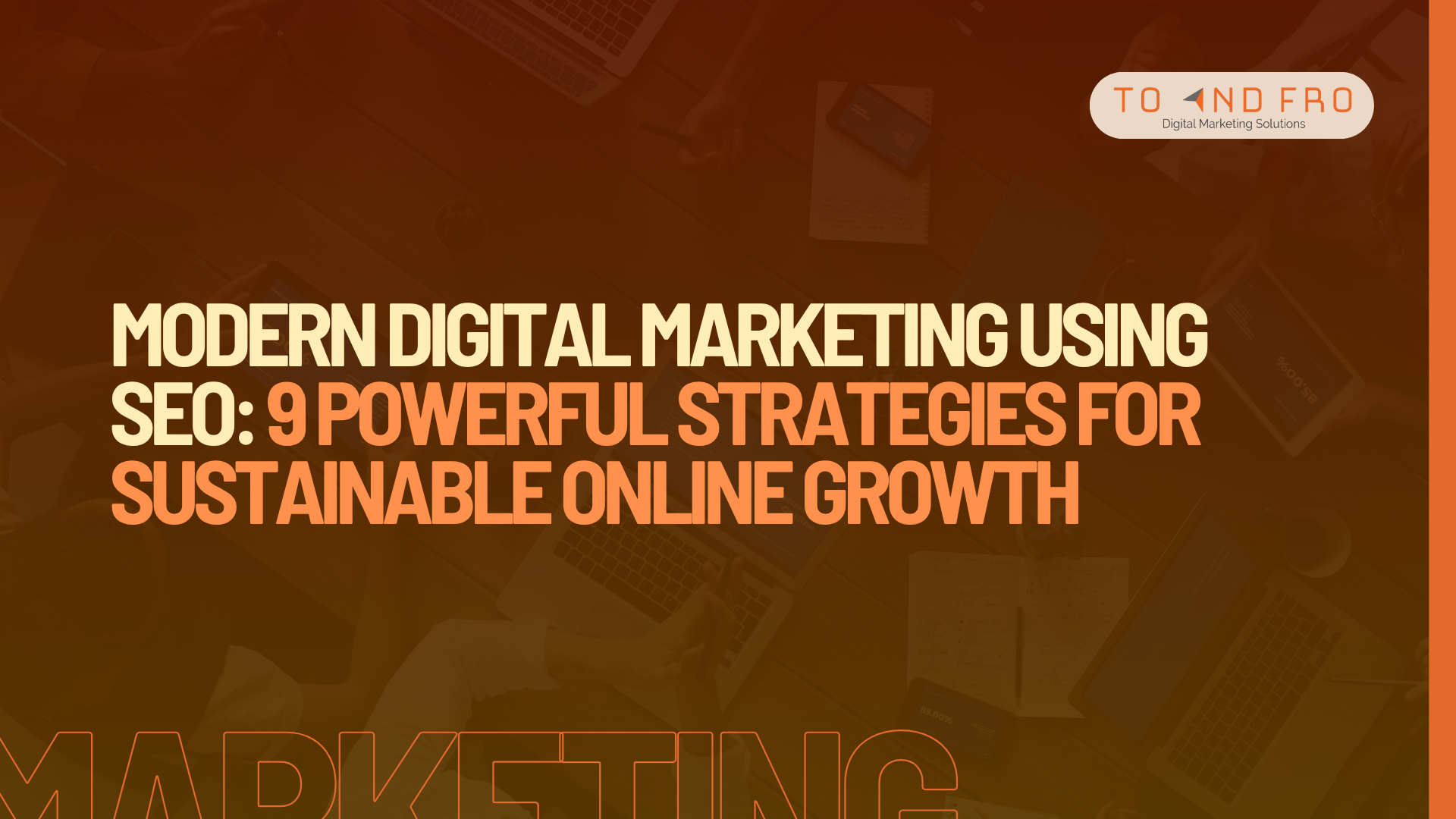 Modern Digital Marketing Using SEO