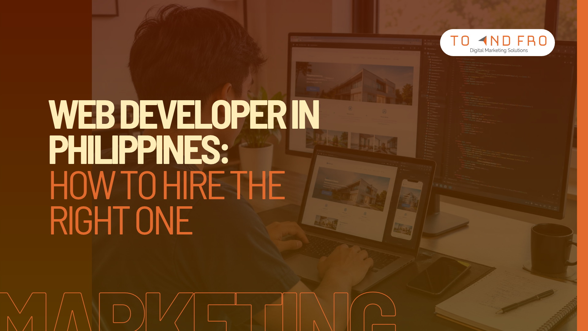 Web developer in Philippines building a responsive business website